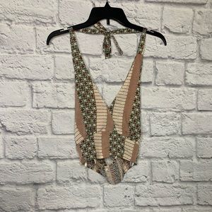 Patchwork halter tank